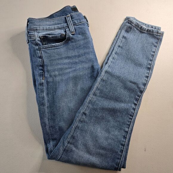 Joe's Jeans Women's 27 Blue Medium Wash The Icon Mid Rise Skinny Ankle - Picture 9 of 16